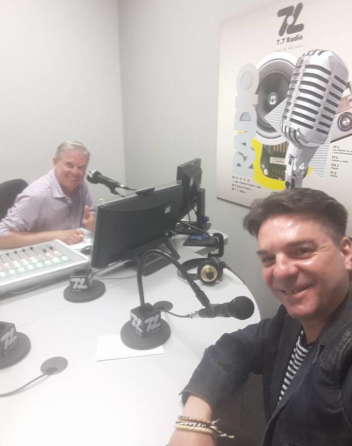 Entrevista en 7.7 Radio con Carlos Jiménez Cabrera